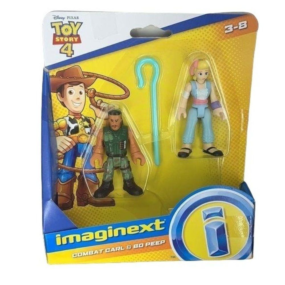 Toy Story‎ Fisher-Price Imaginext Disney Pixar 4 Combat Carl and Bo Peep